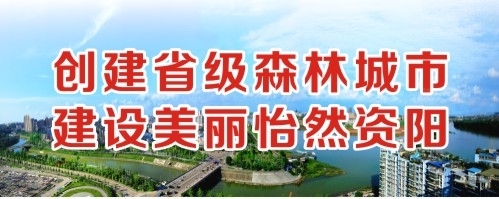 操臭逼喷水网址创建省级森林城市 建设美丽怡然资阳